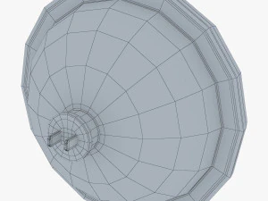Classic Round Headlight v 1 3D Model