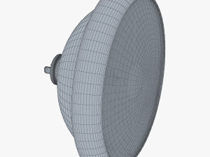 Classic Round Headlight v 1 3D Model
