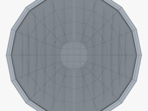 Classic Round Headlight v 1 3D Model