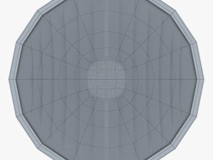 Classic Round Headlight v 1 3D Model