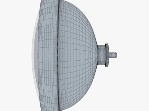 Classic Round Headlight v 1 3D Model