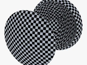 Classic Round Headlight v 1 3D Model