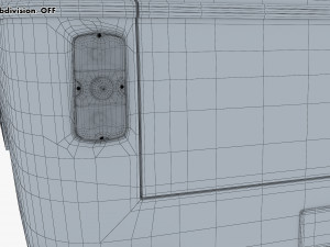 generic retro passenger van v 1 3D-Modell