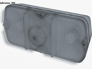 classic tail lights v 1 Modelo 3D