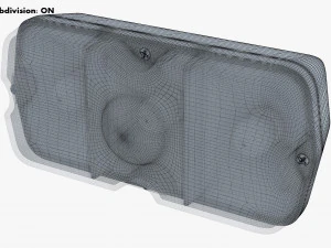 classic tail lights v 1 3D Model