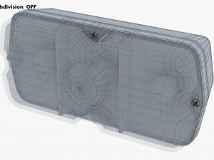 classic tail lights v 1 Modelo 3D