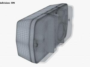 classic tail lights v 1 Modelo 3D