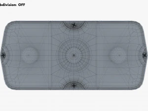 classic tail lights v 1 3D Model