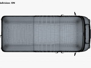 generic retro cargo van v 3 3D-Modell