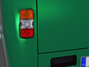 generic retro passenger van v 2 Modelo 3D