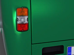 generic retro passenger van v 2 3D Model