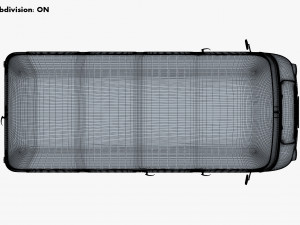 generic retro passenger van v 2 Modelo 3D