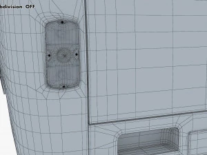 generic retro passenger van v 2 3D Model