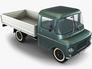 Generic Retro Light Duty Truck M 1 Modelo 3D