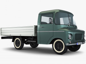 Generic Retro Light Duty Truck M 1 Modelo 3D