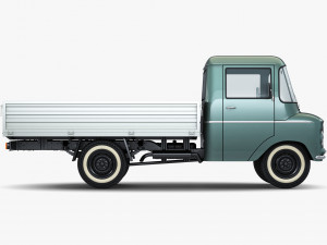 Generic Retro Light Duty Truck M 1 Modelo 3D