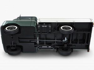 Generic Retro Light Duty Truck M 1 Modelo 3D