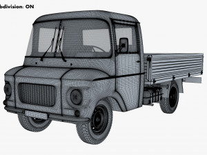 Generic Retro Light Duty Truck M 1 Modelo 3D