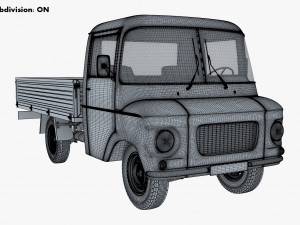 Generic Retro Light Duty Truck M 1 Modelo 3D