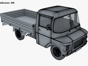 Generic Retro Light Duty Truck M 1 Modelo 3D