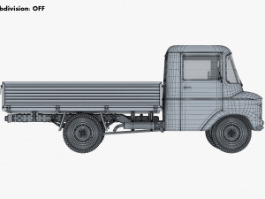 Generic Retro Light Duty Truck M 1 Modelo 3D