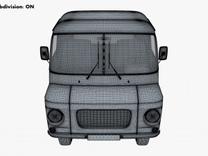 Generic Retro Light Duty Truck M 1 Modelo 3D