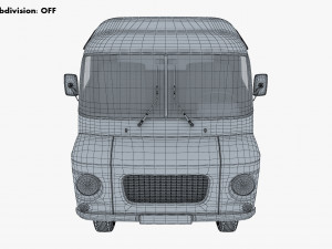 Generic Retro Light Duty Truck M 1 Modelo 3D