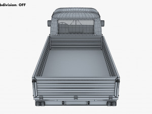 Generic Retro Light Duty Truck M 1 Modelo 3D