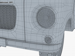 Generic Retro Light Duty Truck M 1 Modelo 3D