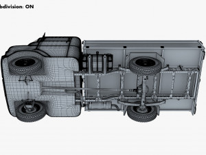 Generic Retro Light Duty Truck M 1 Modelo 3D