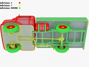 Generic Retro Light Duty Truck M 1 Modelo 3D