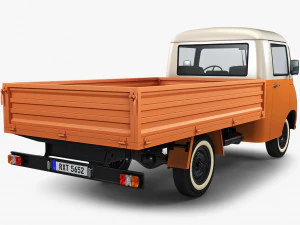 Generic Retro Light Duty Truck M 2 3D Model
