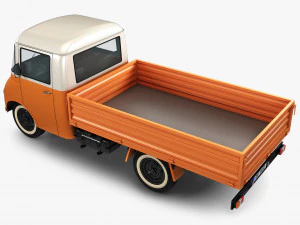 Generic Retro Light Duty Truck M 2 3D Model