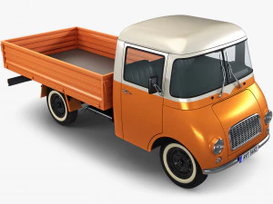 Generic Retro Light Duty Truck M 2 3D Model