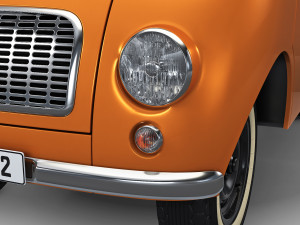Generic Retro Light Duty Truck M 2 3D मॉडल