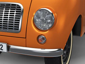 Generic Retro Light Duty Truck M 2 3D Model