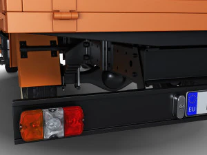 Generic Retro Light Duty Truck M 2 3D Model