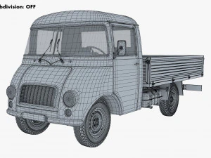 Generic Retro Light Duty Truck M 2 3D Model