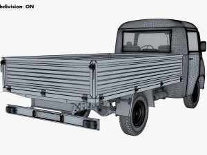 Generic Retro Light Duty Truck M 2 3D Model