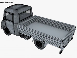 Generic Retro Light Duty Truck M 2 3D Model