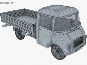 Generic Retro Light Duty Truck M 2 3D Model