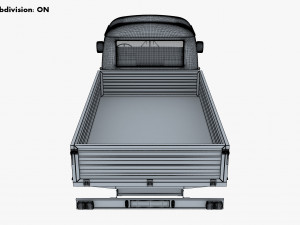 Generic Retro Light Duty Truck M 2 3D मॉडल