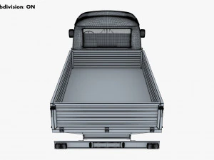Generic Retro Light Duty Truck M 2 3D Model