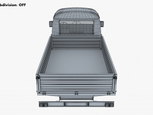Generic Retro Light Duty Truck M 2 3D मॉडल
