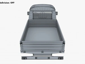 Generic Retro Light Duty Truck M 2 3D Model