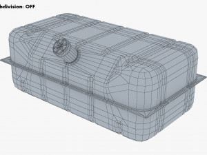 Universal Fuel Tank M 1 3D Model
