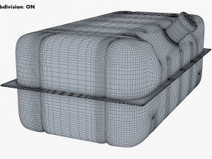 Universal Fuel Tank M 1 3D Model