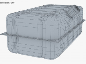 Universal Fuel Tank M 1 3D Model