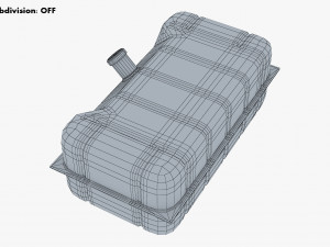 Universal Fuel Tank M 1 3D Model
