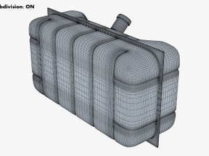Universal Fuel Tank M 1 3D Model